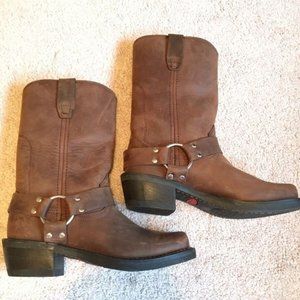 Durango Harness Brown Cowboy Western Boot 6.5-7